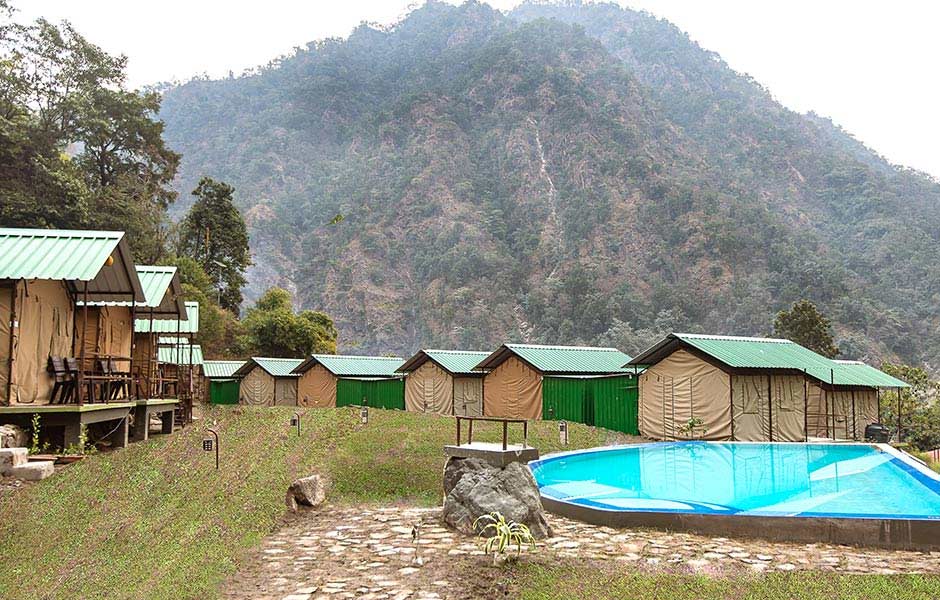 Tent in Rishikesh